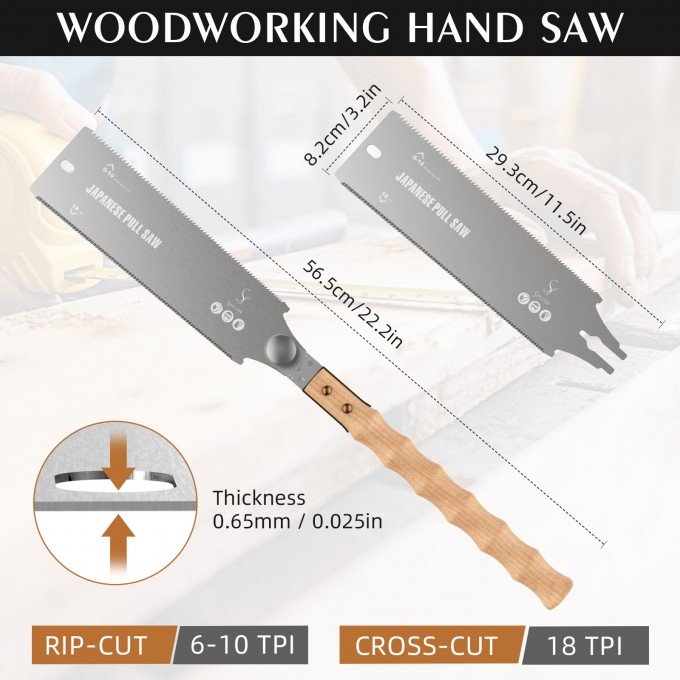 Detachable Japanese Pull Saw