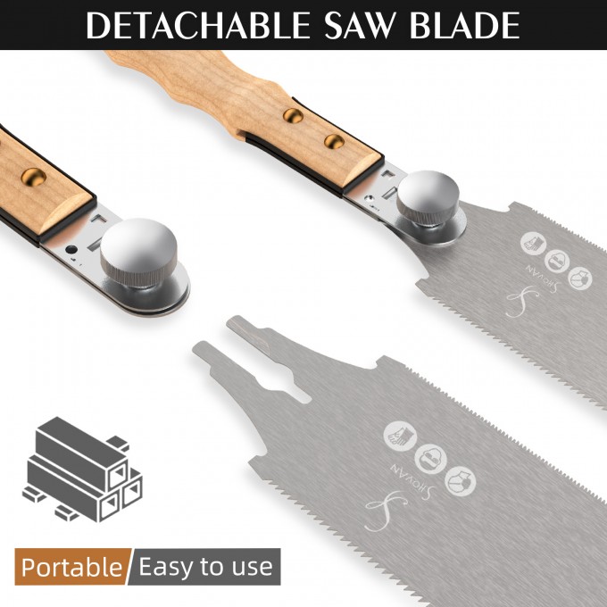 Detachable Japanese Pull Saw
